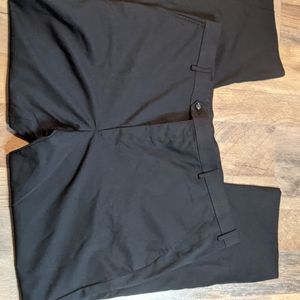 Men's Stafford black dress pants size 42x32